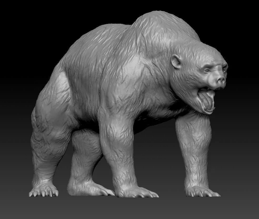 The Tuunbaq Spirit Bear from The Terror 3D Print Figurine 3D print model_7