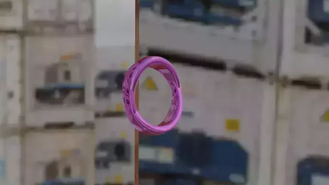 rings loops  3D model