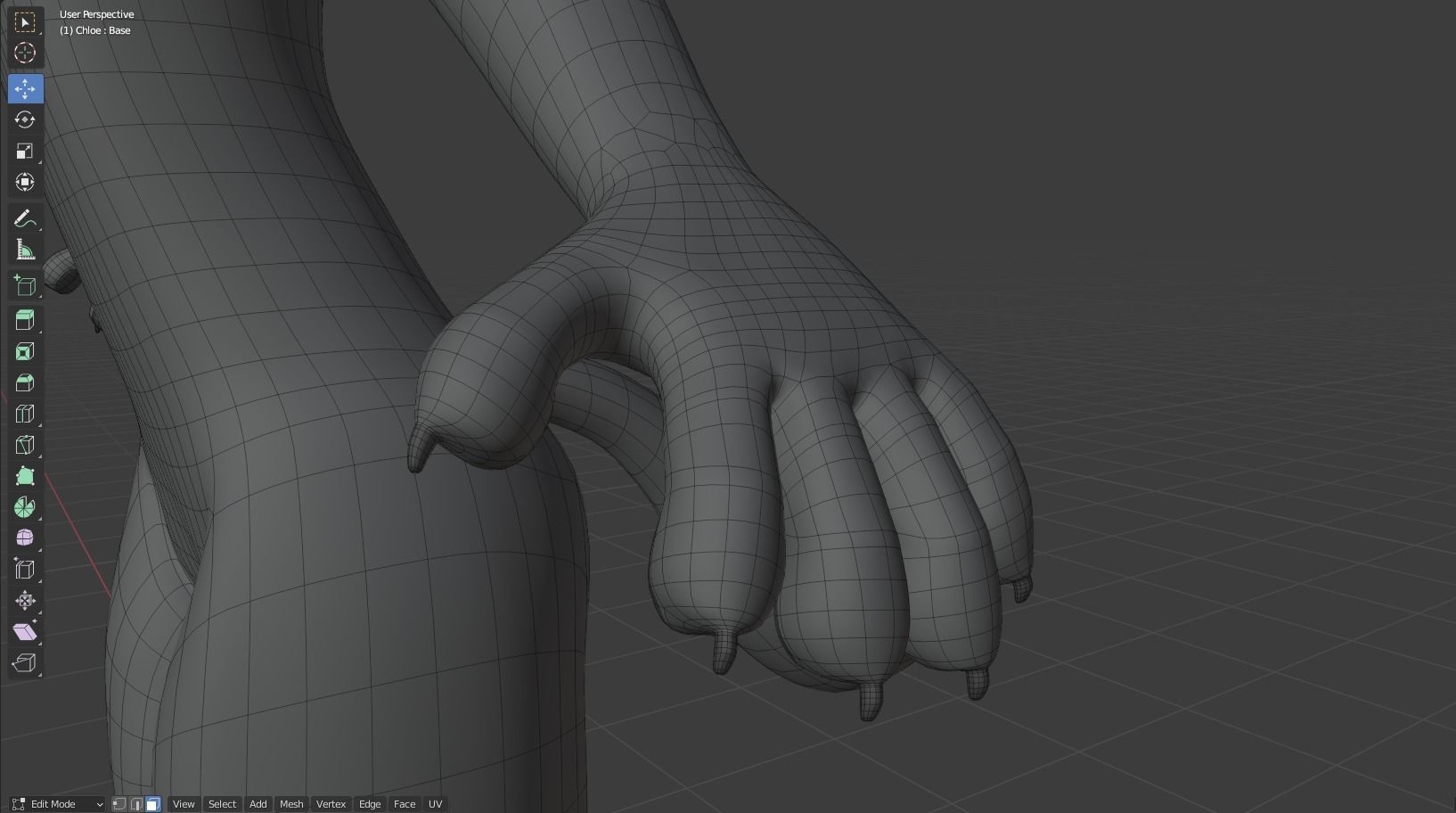 Chloe Anthro Fox 3D model_57