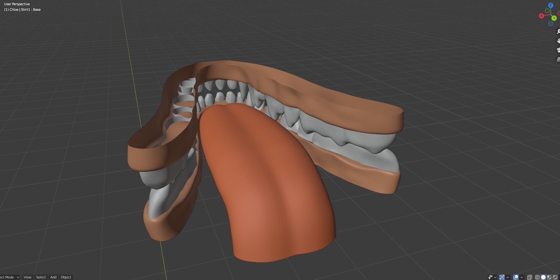 Chloe Anthro Fox 3D model_77