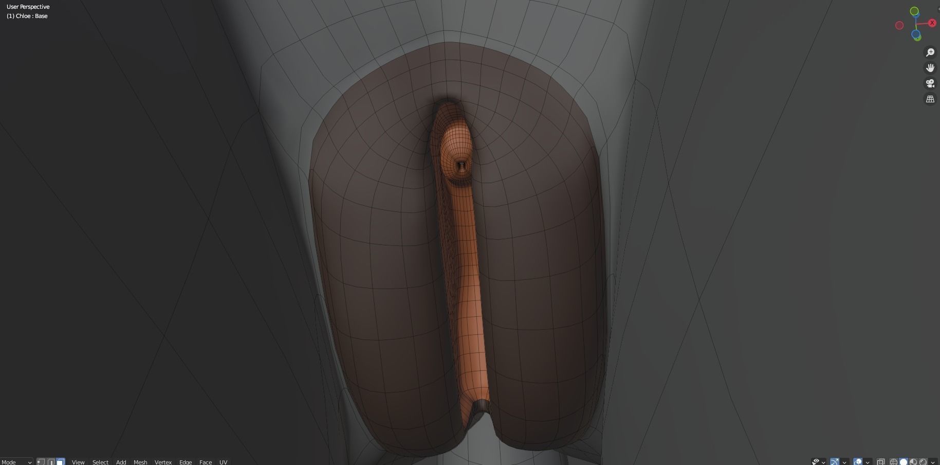 Chloe Anthro Fox 3D model_63