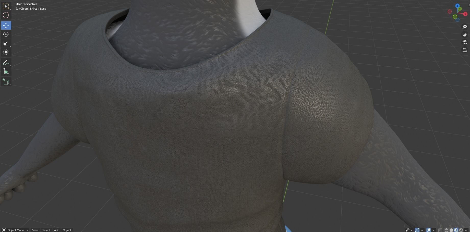 Chloe Anthro Fox 3D model_73