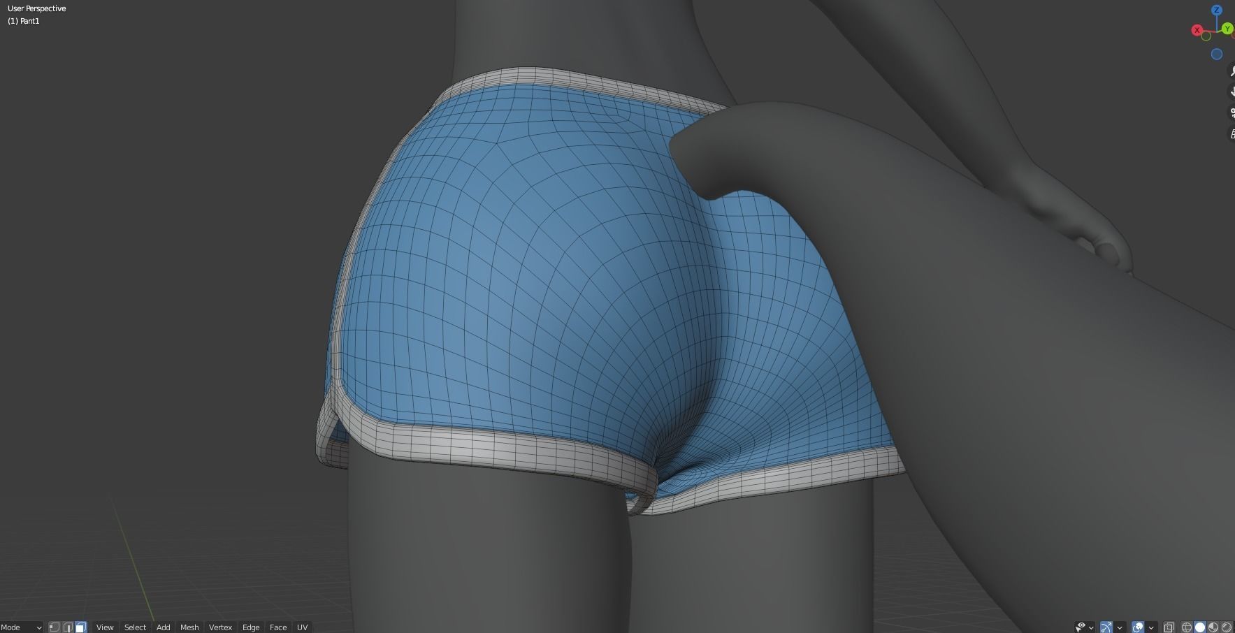 Chloe Anthro Fox 3D model_67