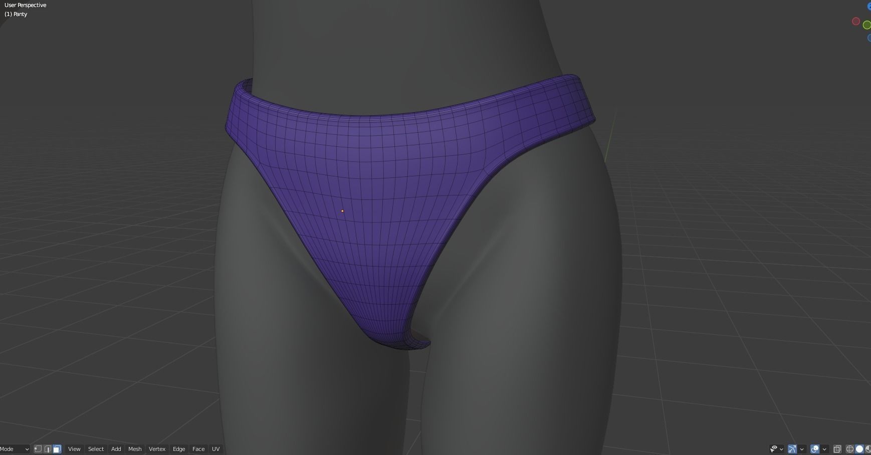 Chloe Anthro Fox 3D model_64