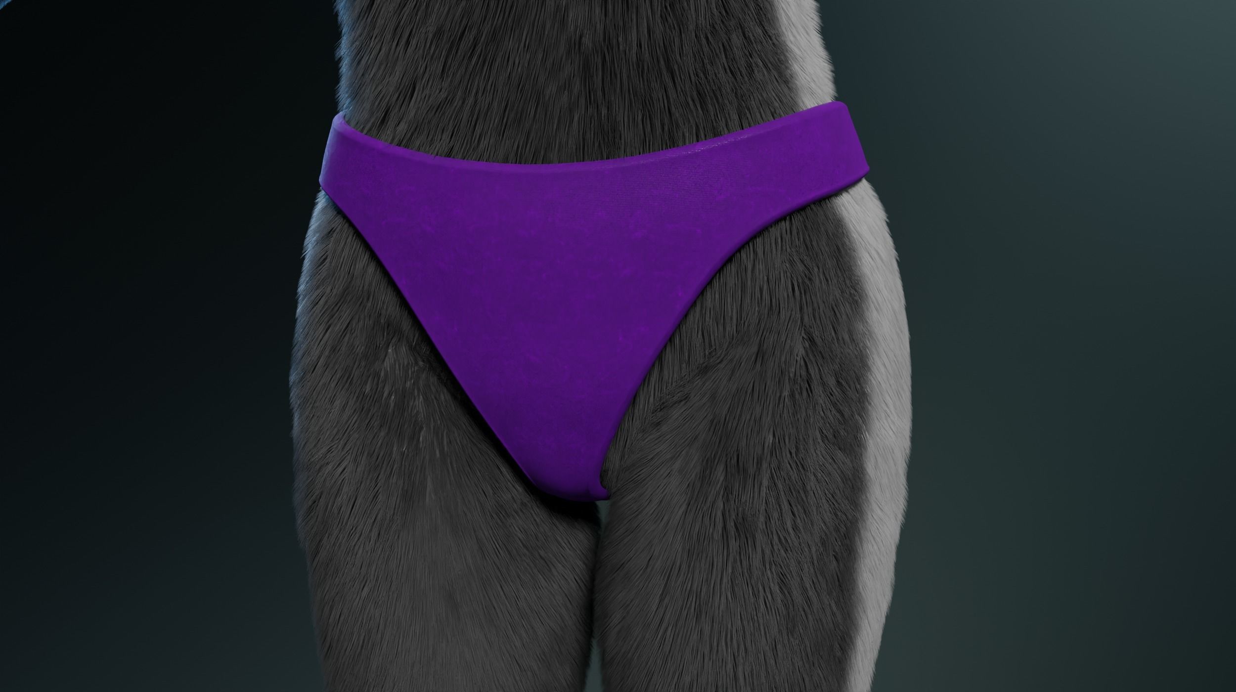 Chloe Anthro Fox 3D model_22