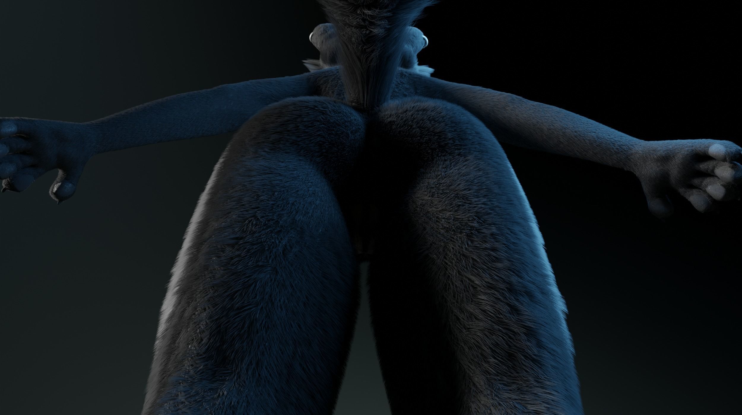 Chloe Anthro Fox 3D model_14