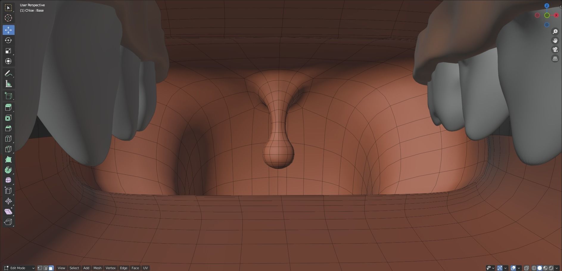 Chloe Anthro Fox 3D model_85