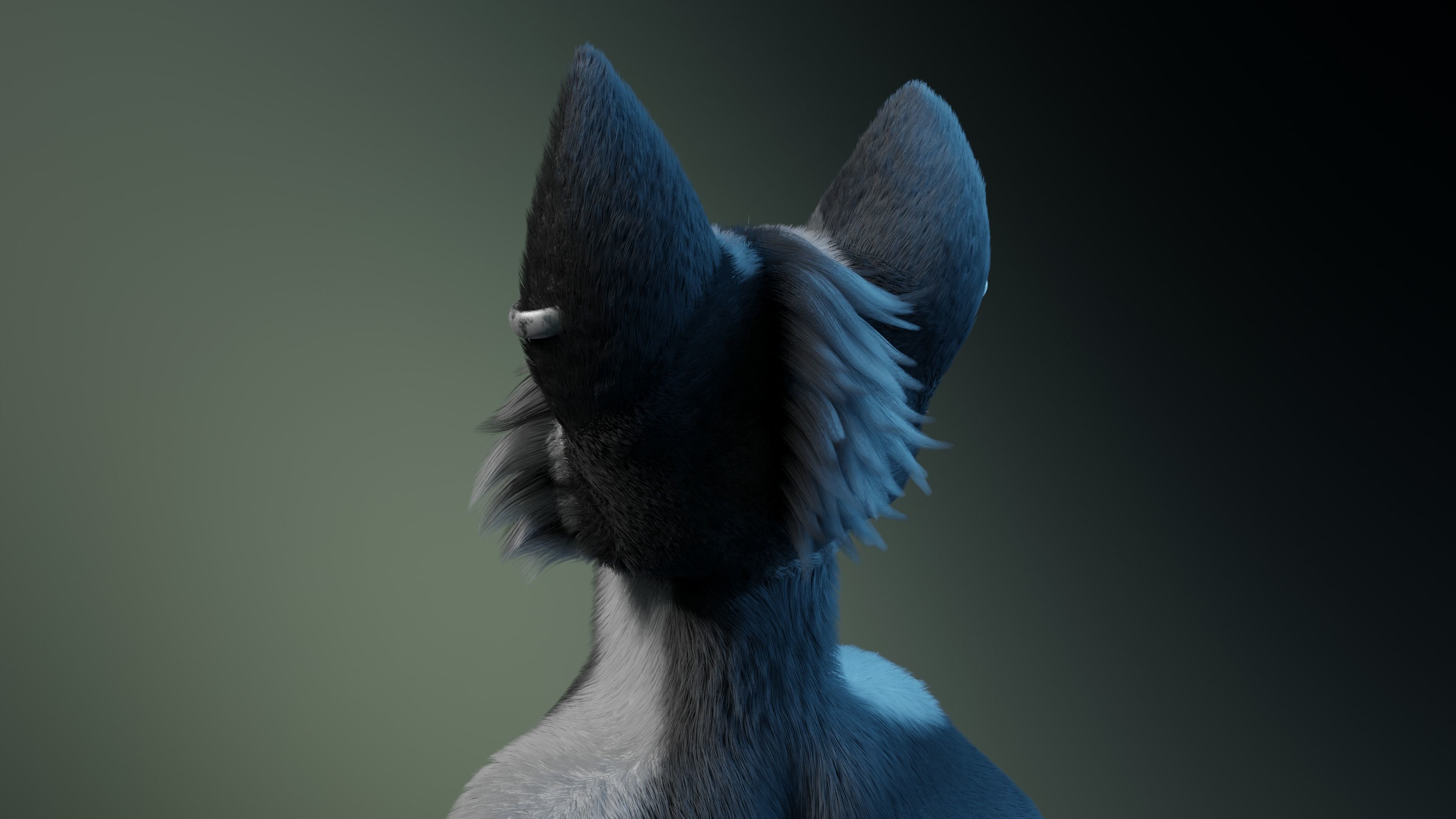 Chloe Anthro Fox 3D model_5