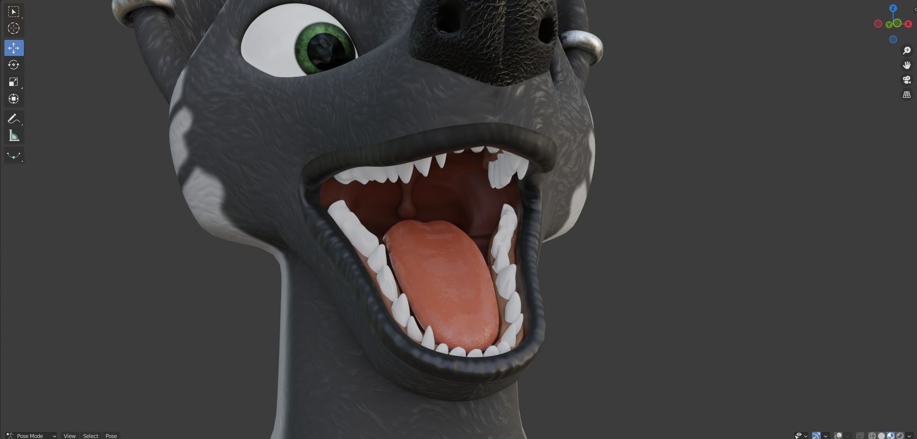 Chloe Anthro Fox 3D model_83