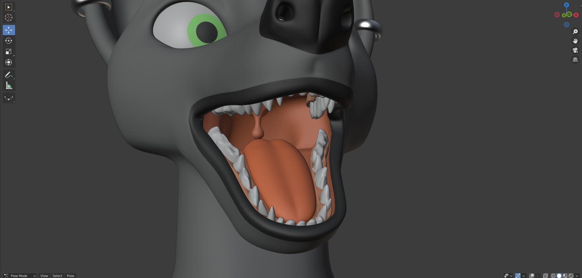 Chloe Anthro Fox 3D model_82