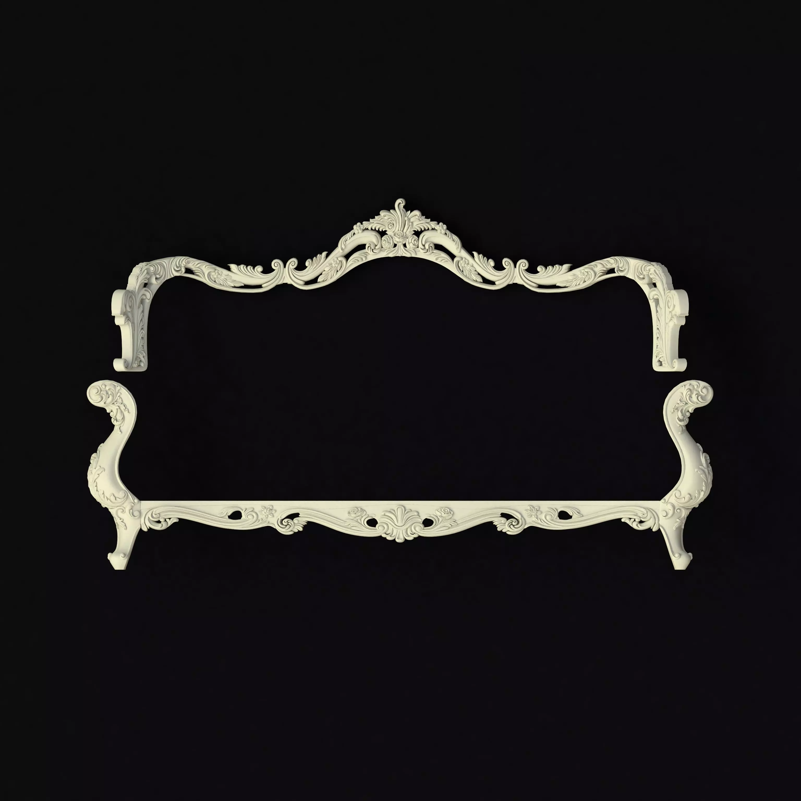 sofa High quality 3d models for processing on a cnc machine  3D model_0