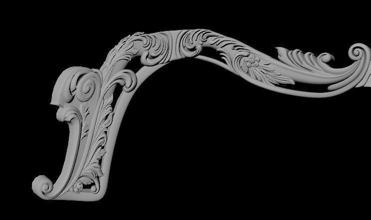 sofa High quality 3d models for processing on a cnc machine  3D model_2