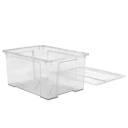 Samla Box Ikea Clear