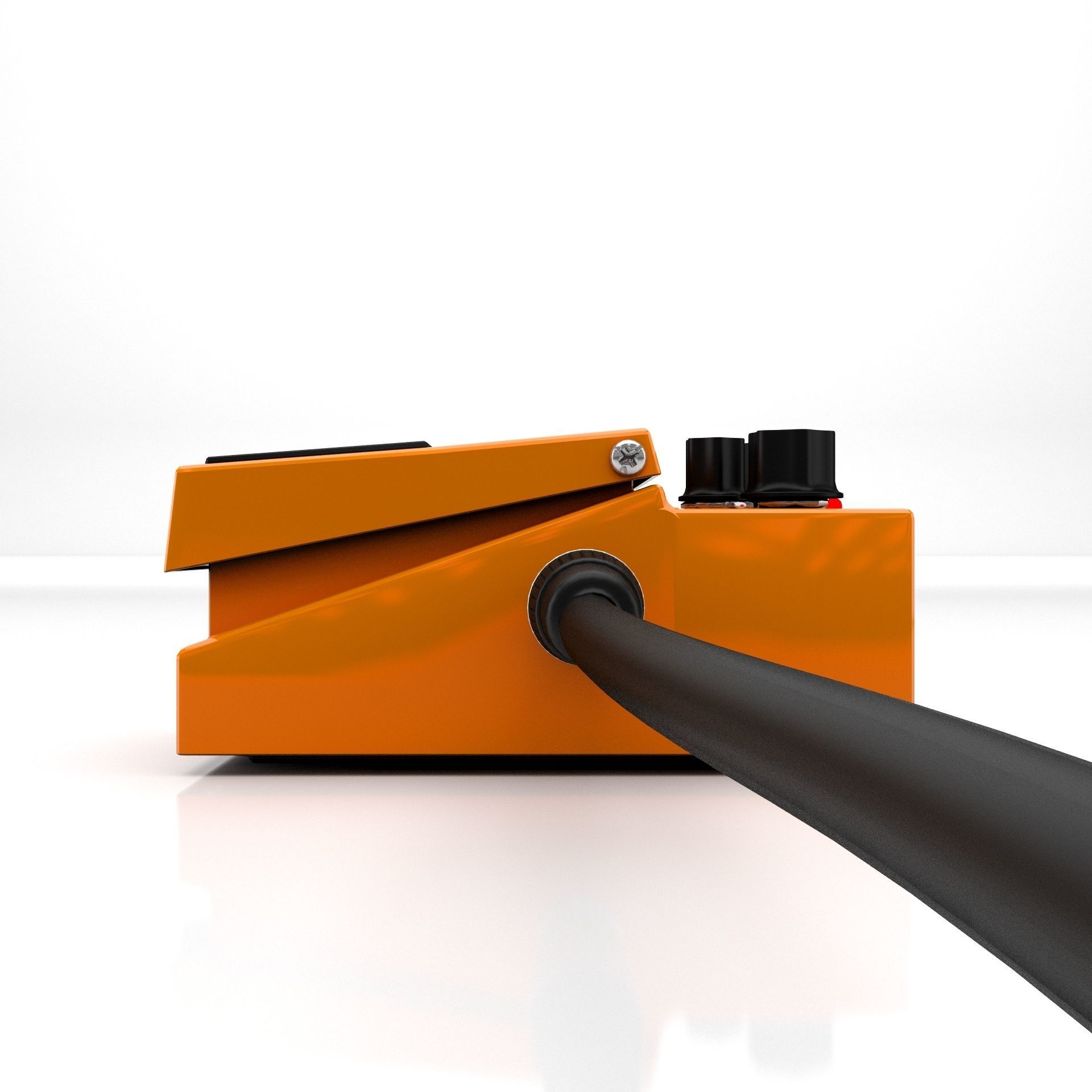 Boss Distortion DS-1 Guitar Effect Pedal 3D model_8