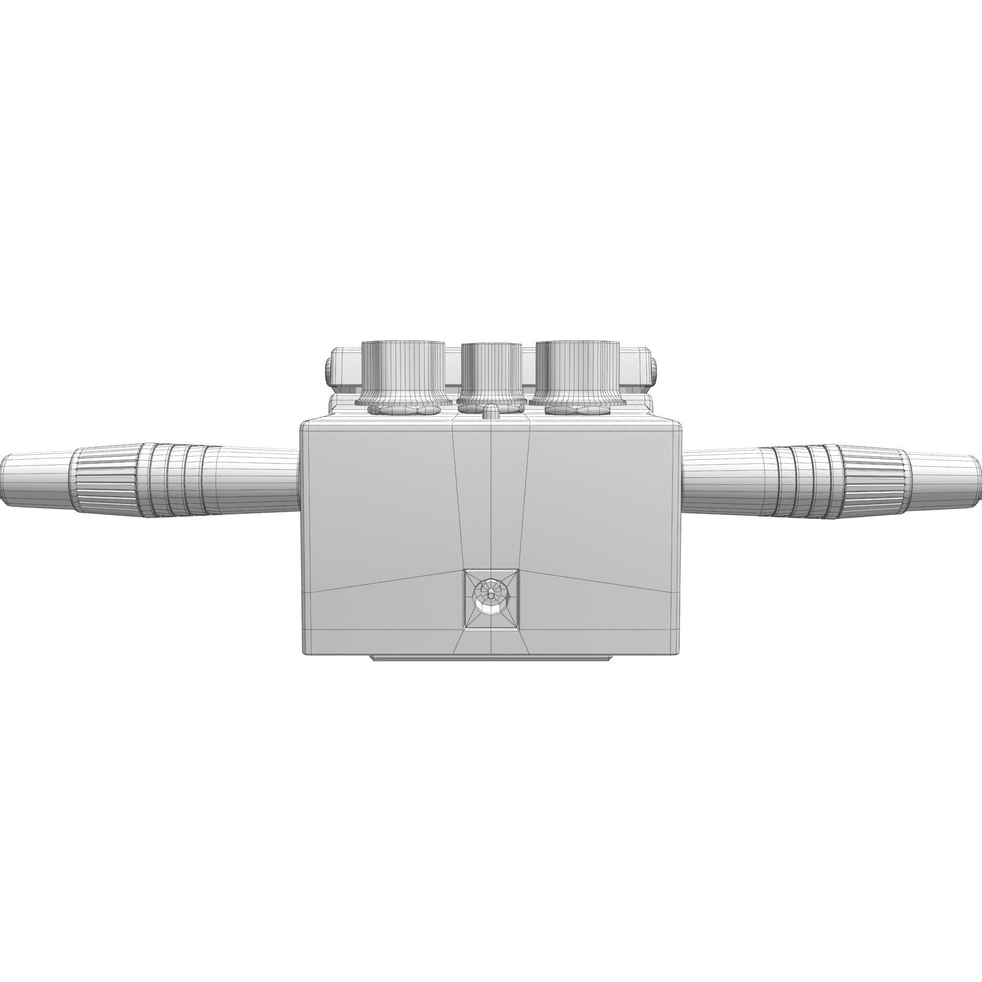 Boss Distortion DS-1 Guitar Effect Pedal 3D model_21