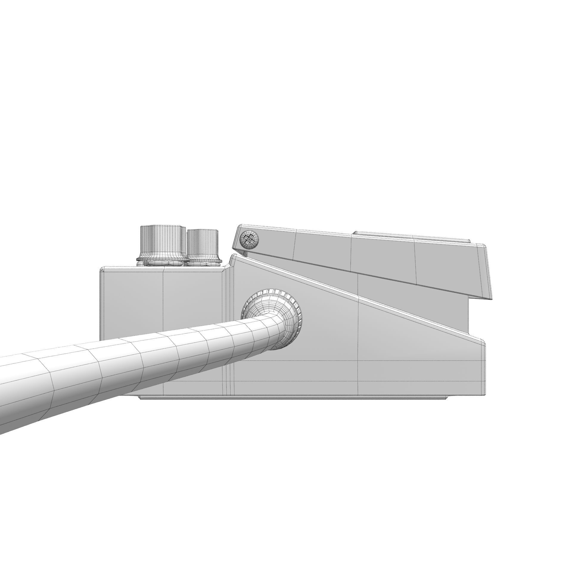 Boss Distortion DS-1 Guitar Effect Pedal 3D model_18