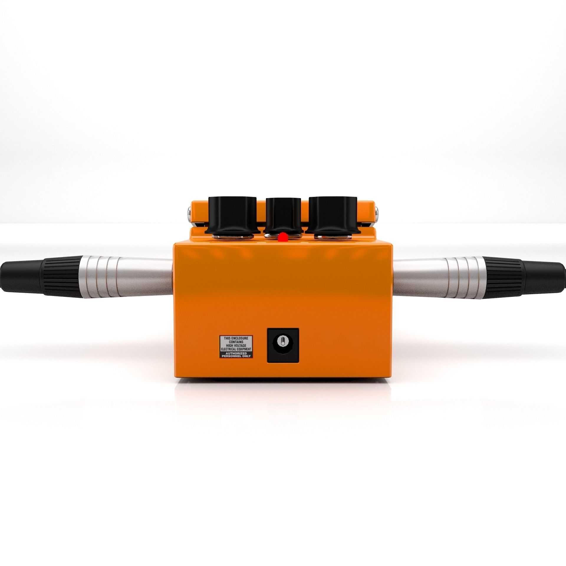 Boss Distortion DS-1 Guitar Effect Pedal 3D model_10