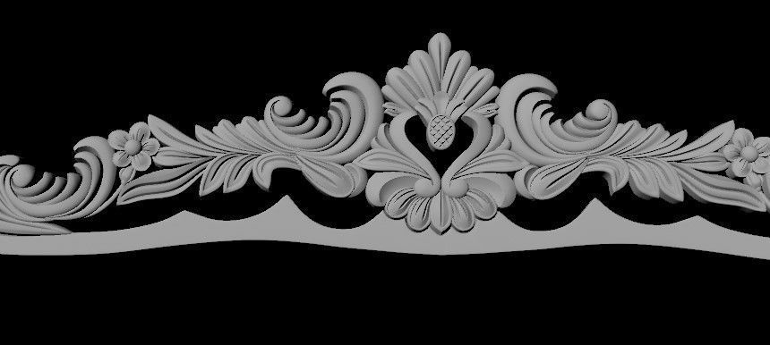 sofa High quality 3d models for processing on a cnc machine 3D model_1