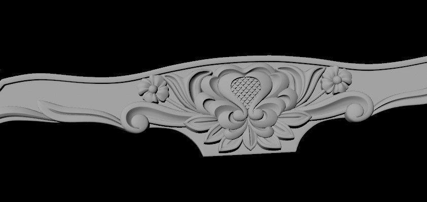sofa High quality 3d models for processing on a cnc machine 3D model_3