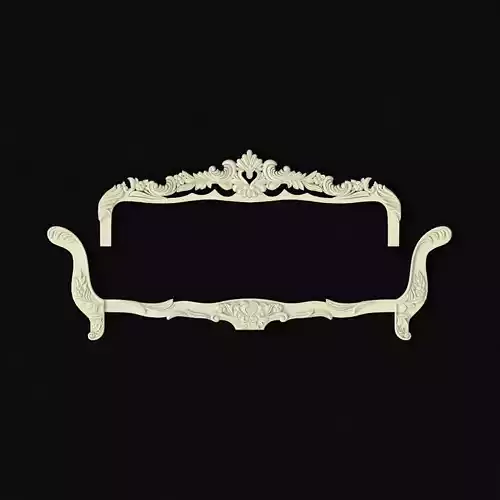 sofa High quality 3d models for processing on a cnc machine