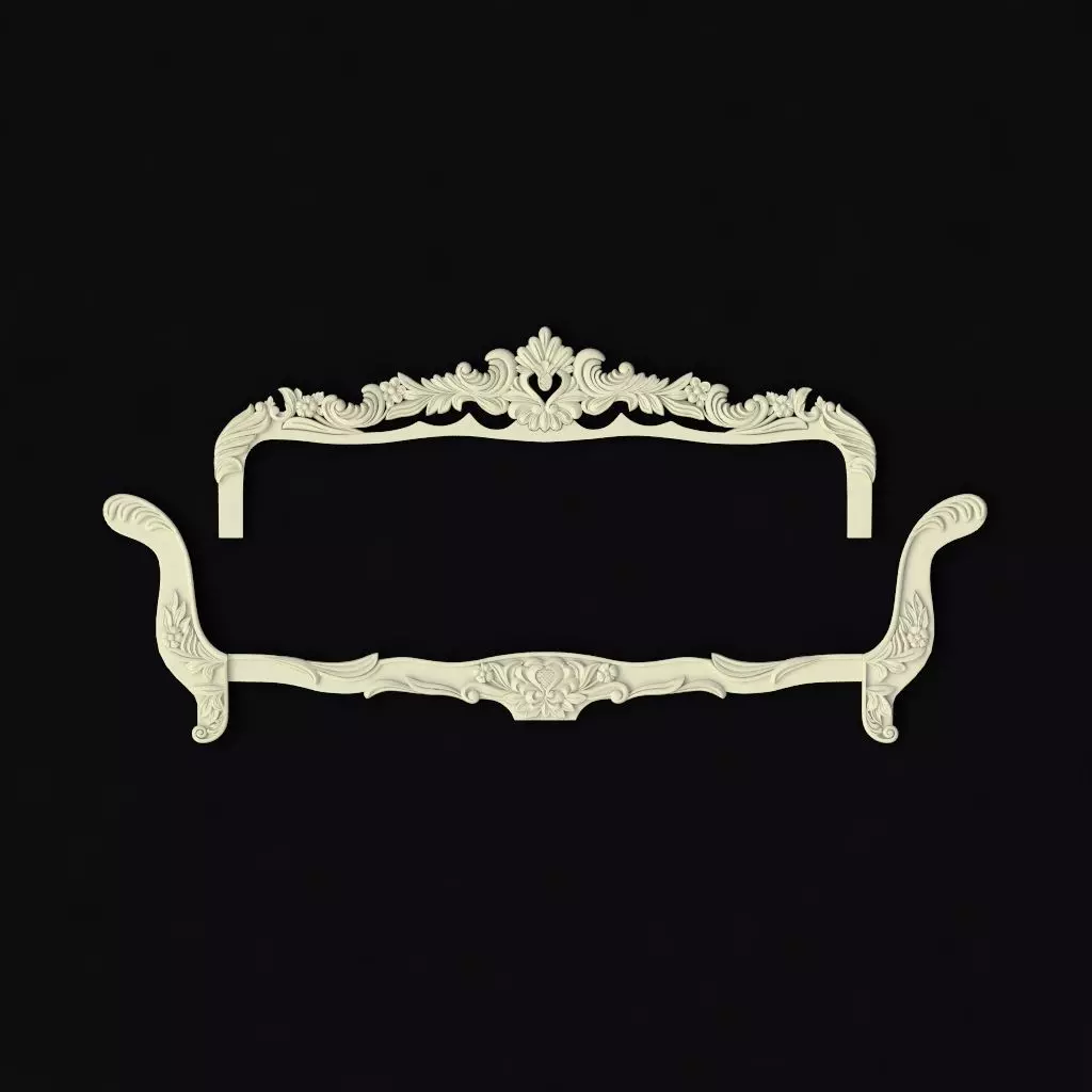 sofa High quality 3d models for processing on a cnc machine 3D model_0