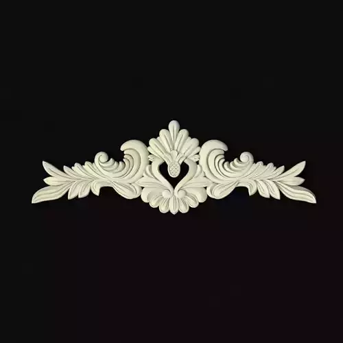 dekor ornate heart cutouts 3D model