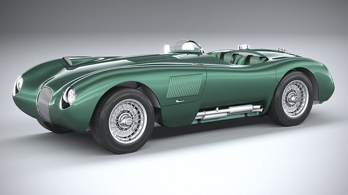 Jaguar C-Type Continuation 2022 3D model