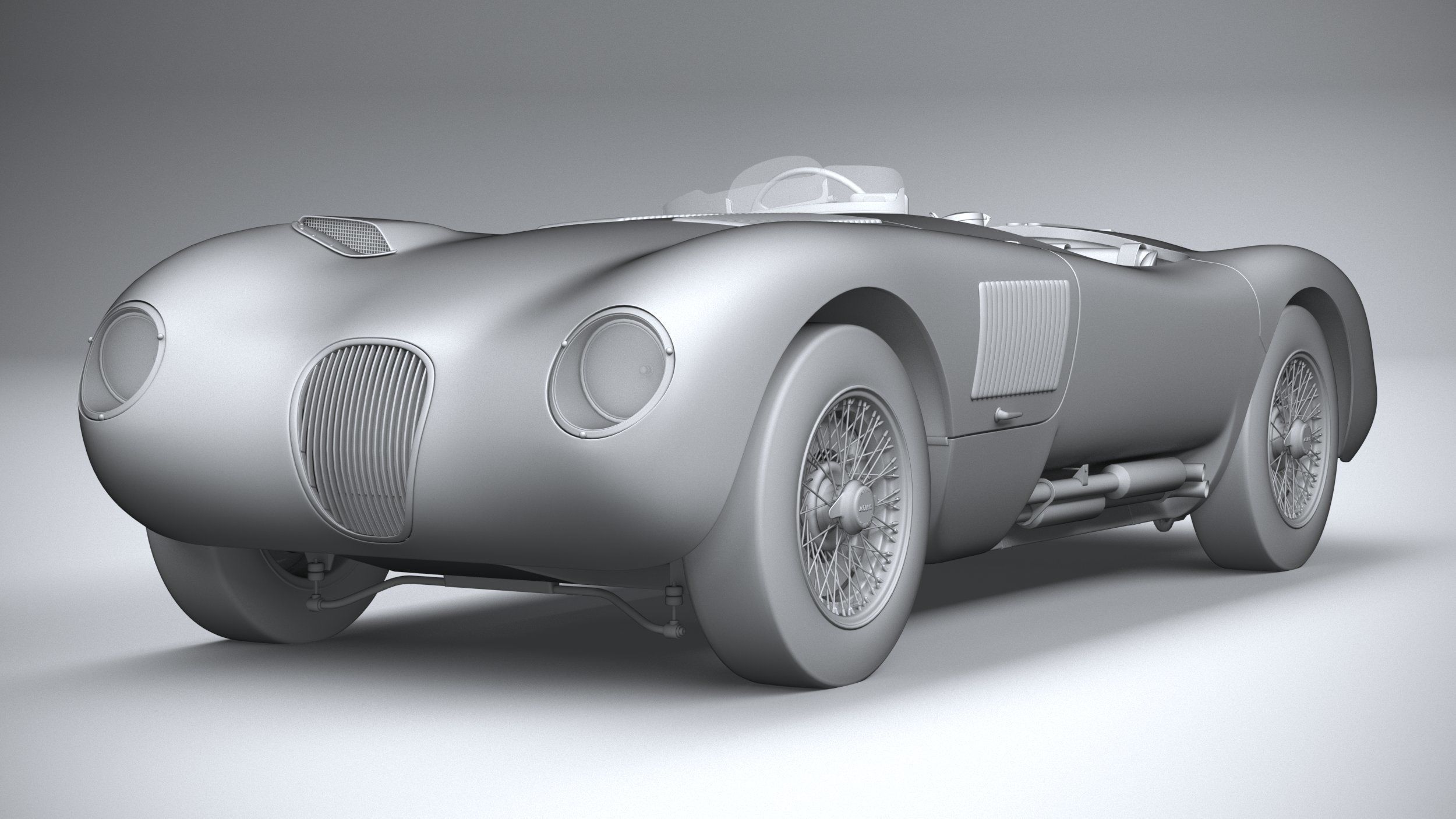 Jaguar C-Type Continuation 2022 3D model_20