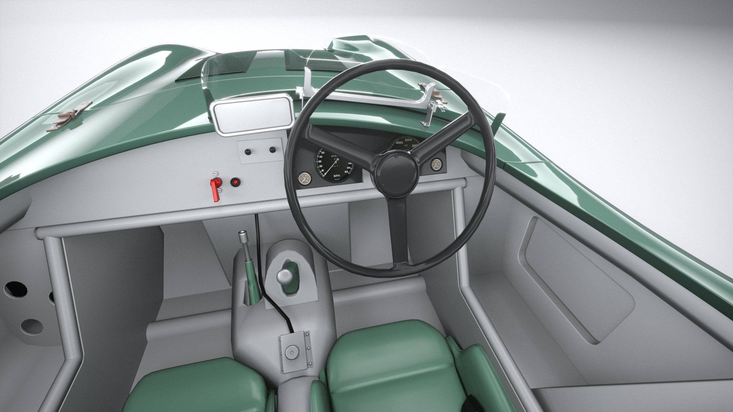 Jaguar C-Type Continuation 2022 3D model_27