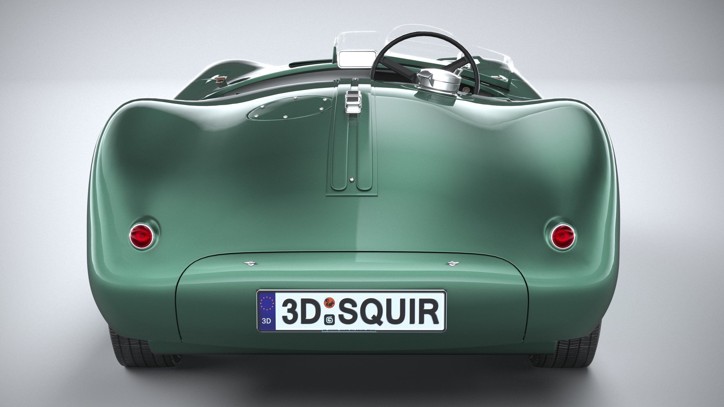Jaguar C-Type Continuation 2022 3D model_4