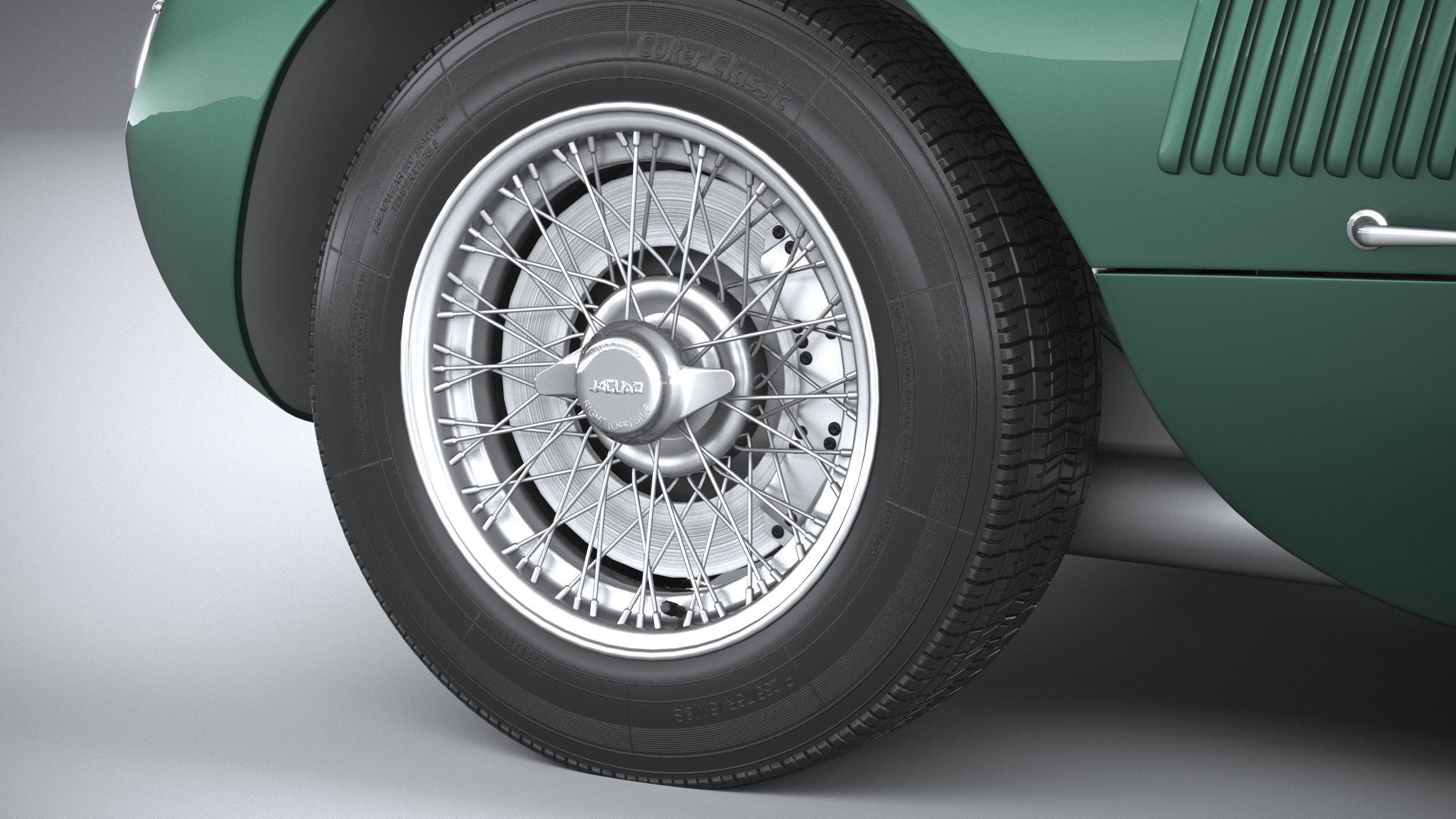 Jaguar C-Type Continuation 2022 3D model_16