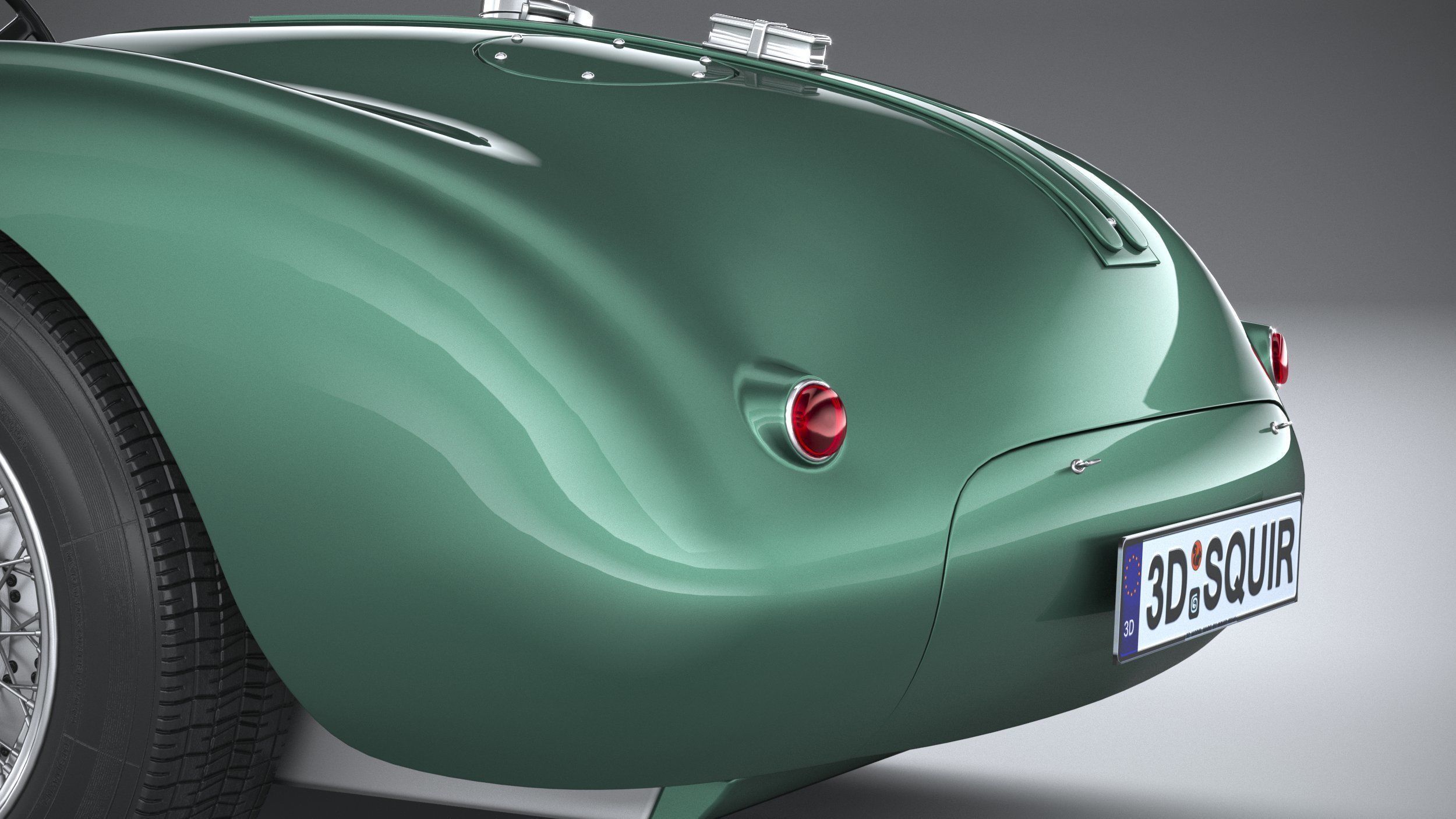 Jaguar C-Type Continuation 2022 3D model_6