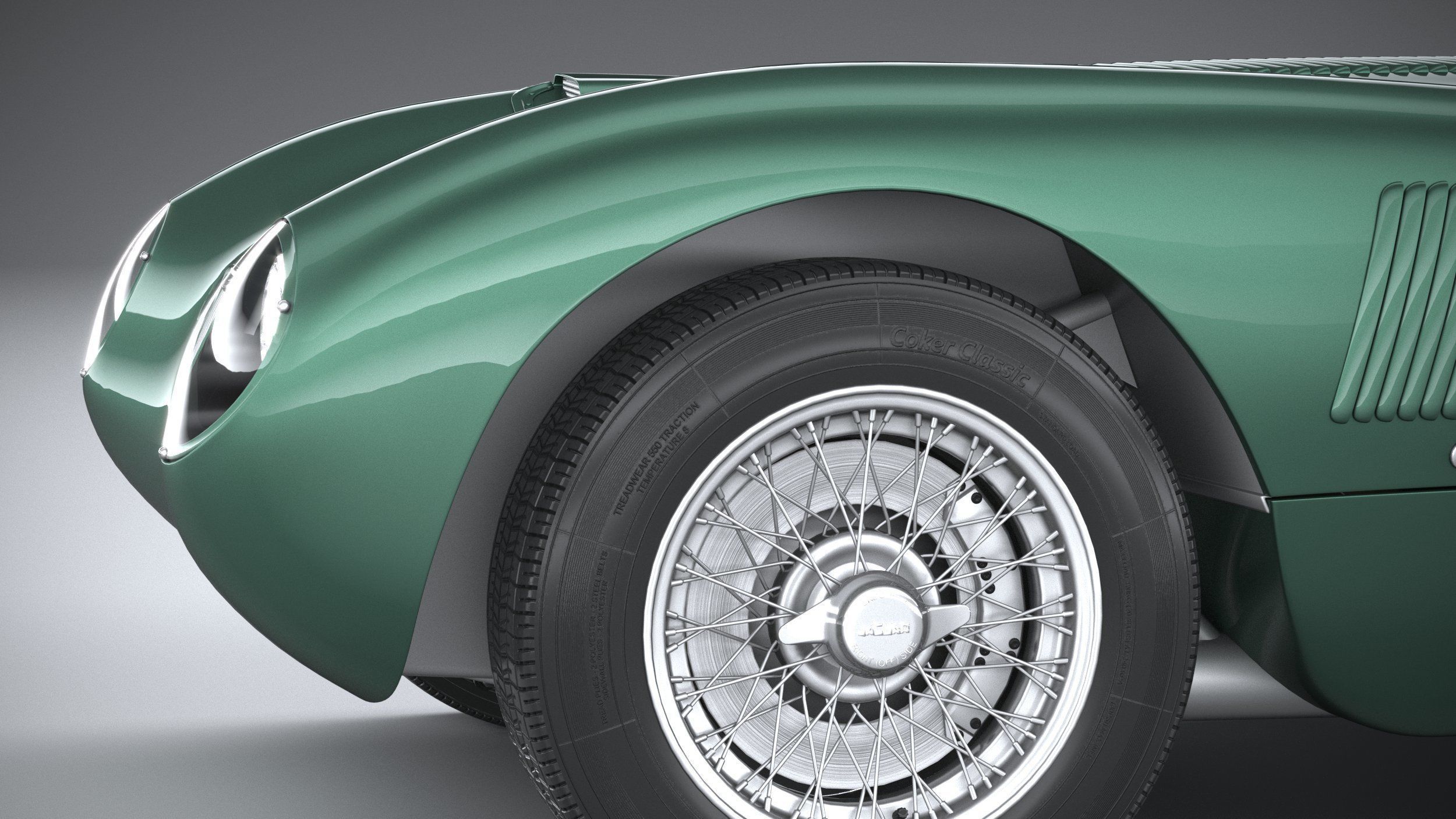Jaguar C-Type Continuation 2022 3D model_3
