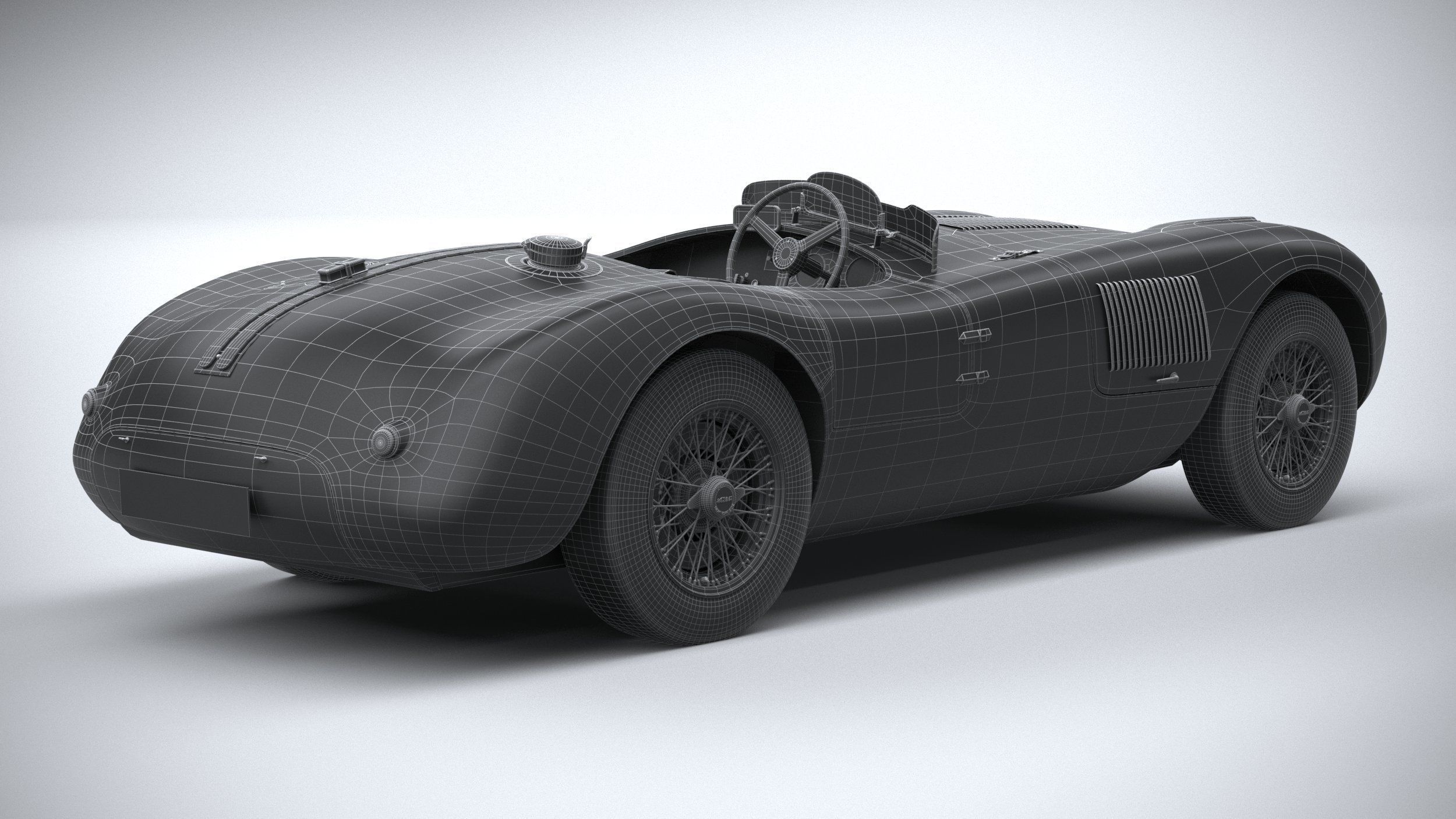 Jaguar C-Type Continuation 2022 3D model_31