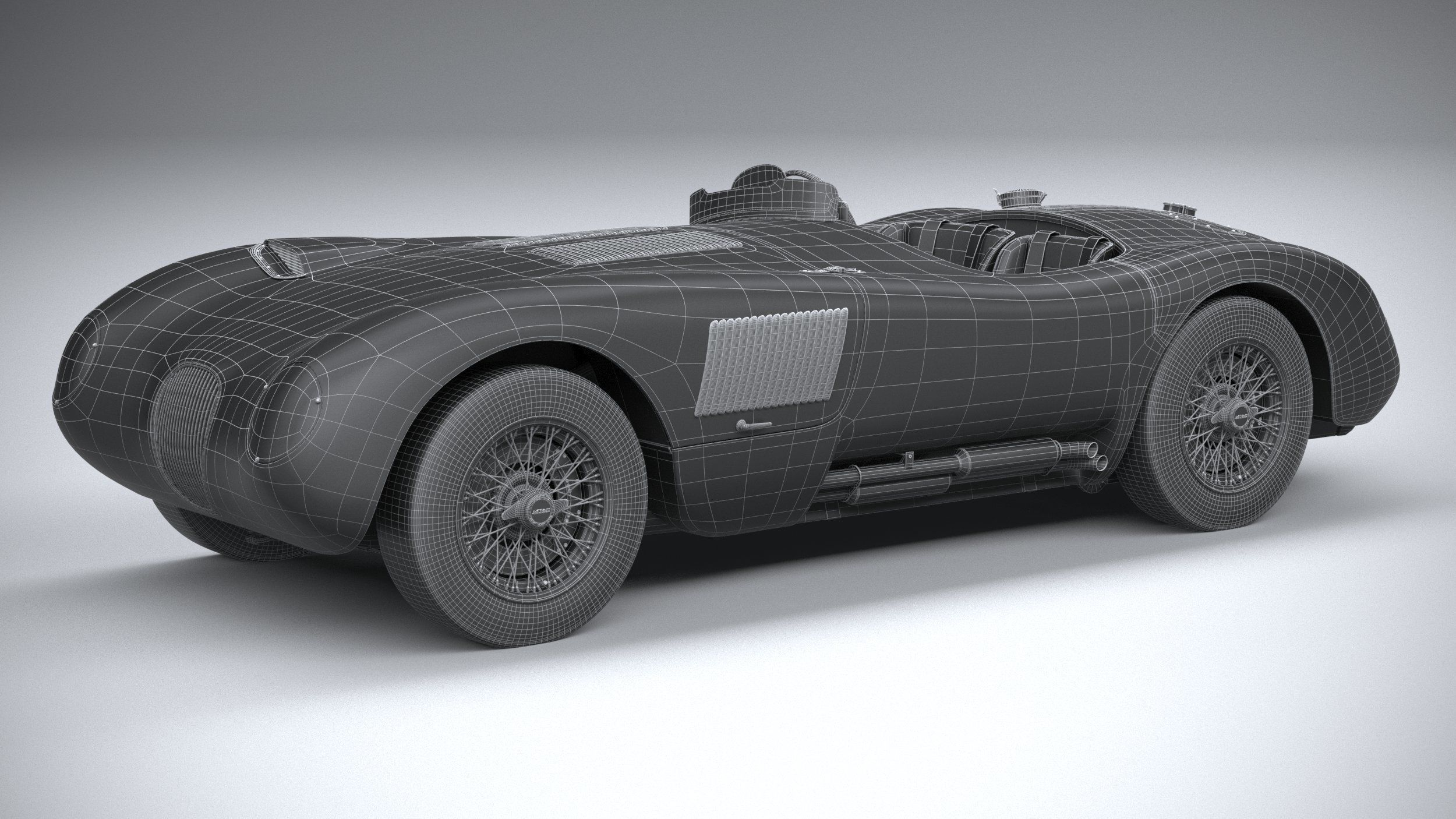 Jaguar C-Type Continuation 2022 3D model_30