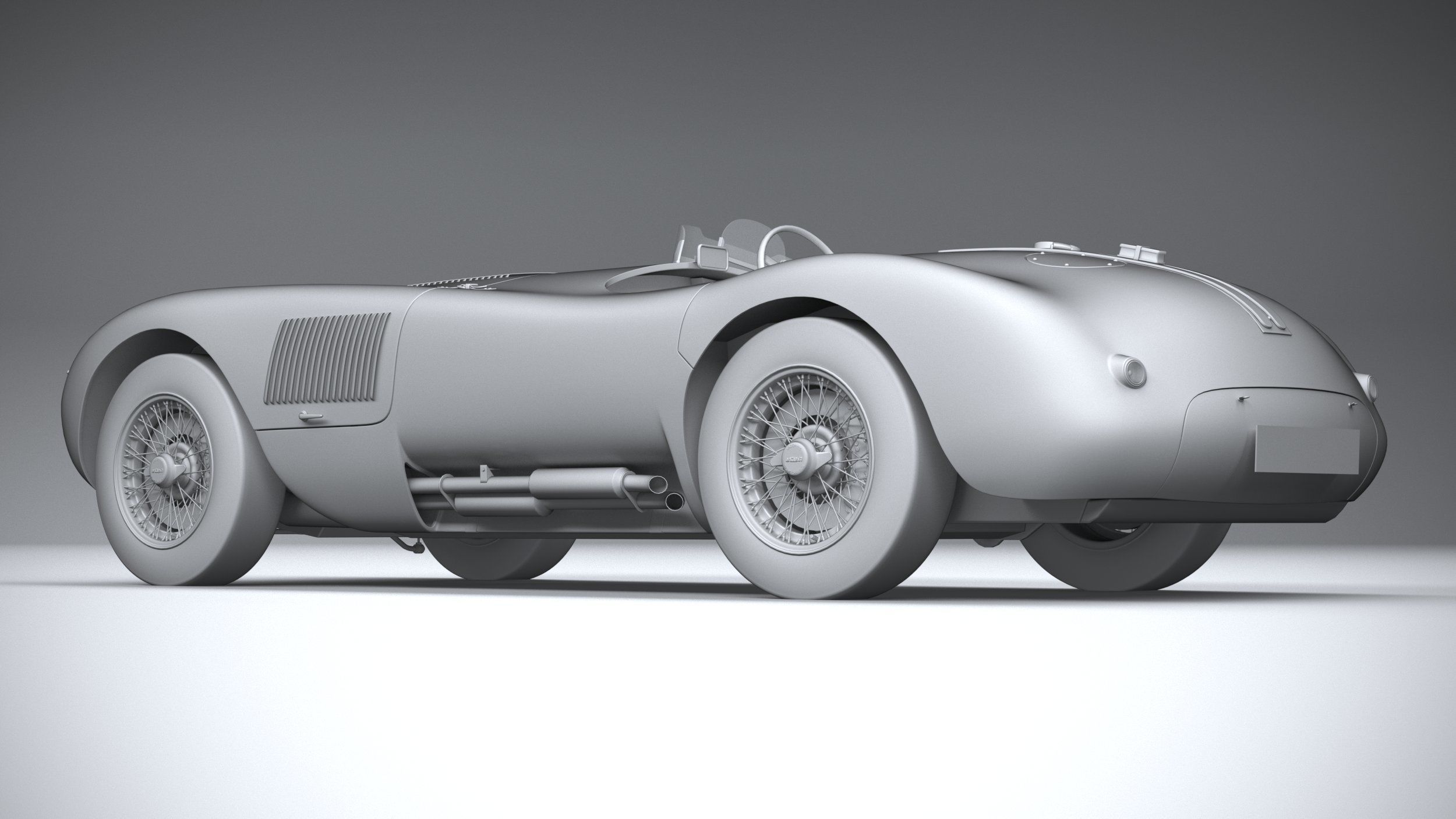 Jaguar C-Type Continuation 2022 3D model_21