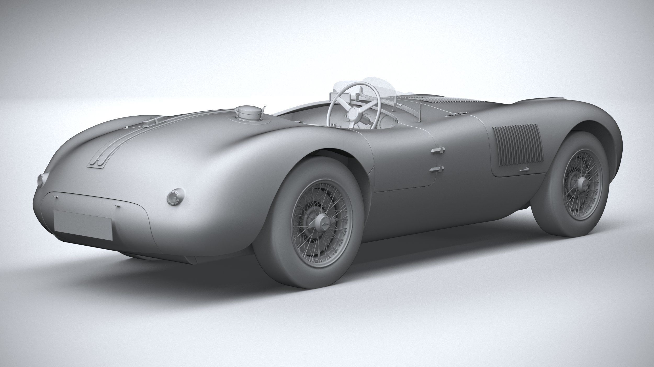Jaguar C-Type Continuation 2022 3D model_25