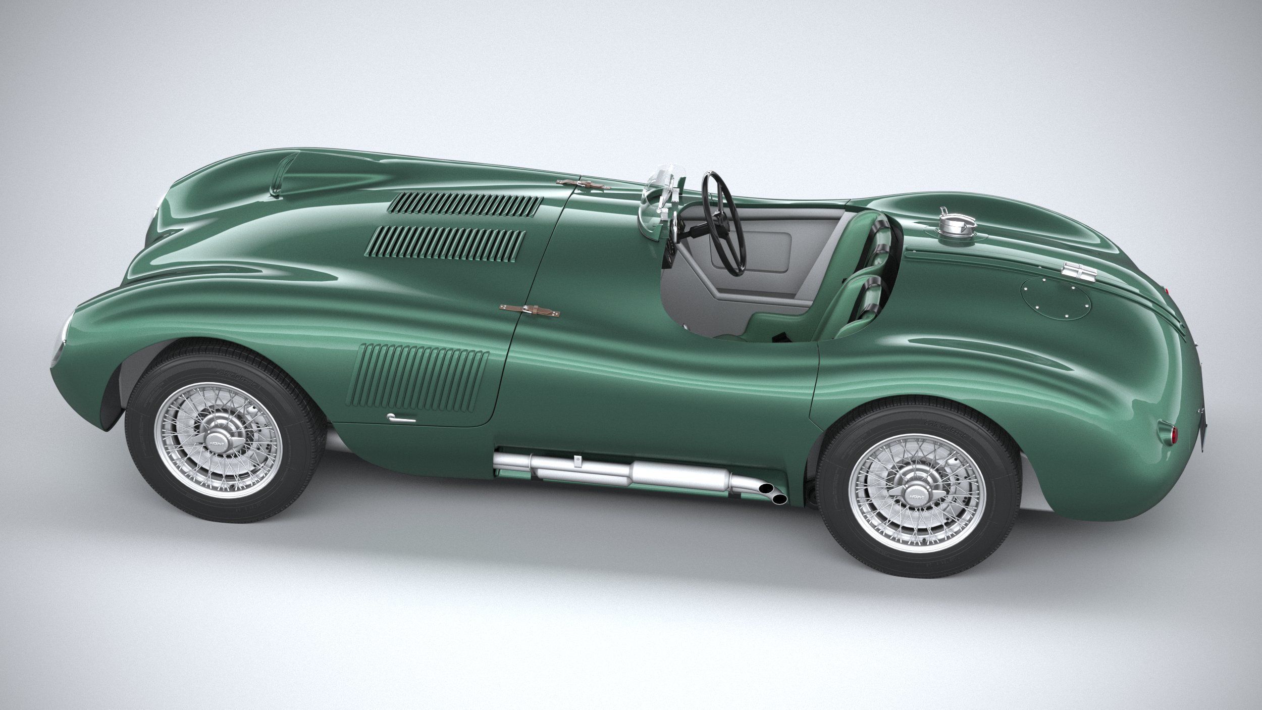 Jaguar C-Type Continuation 2022 3D model_9