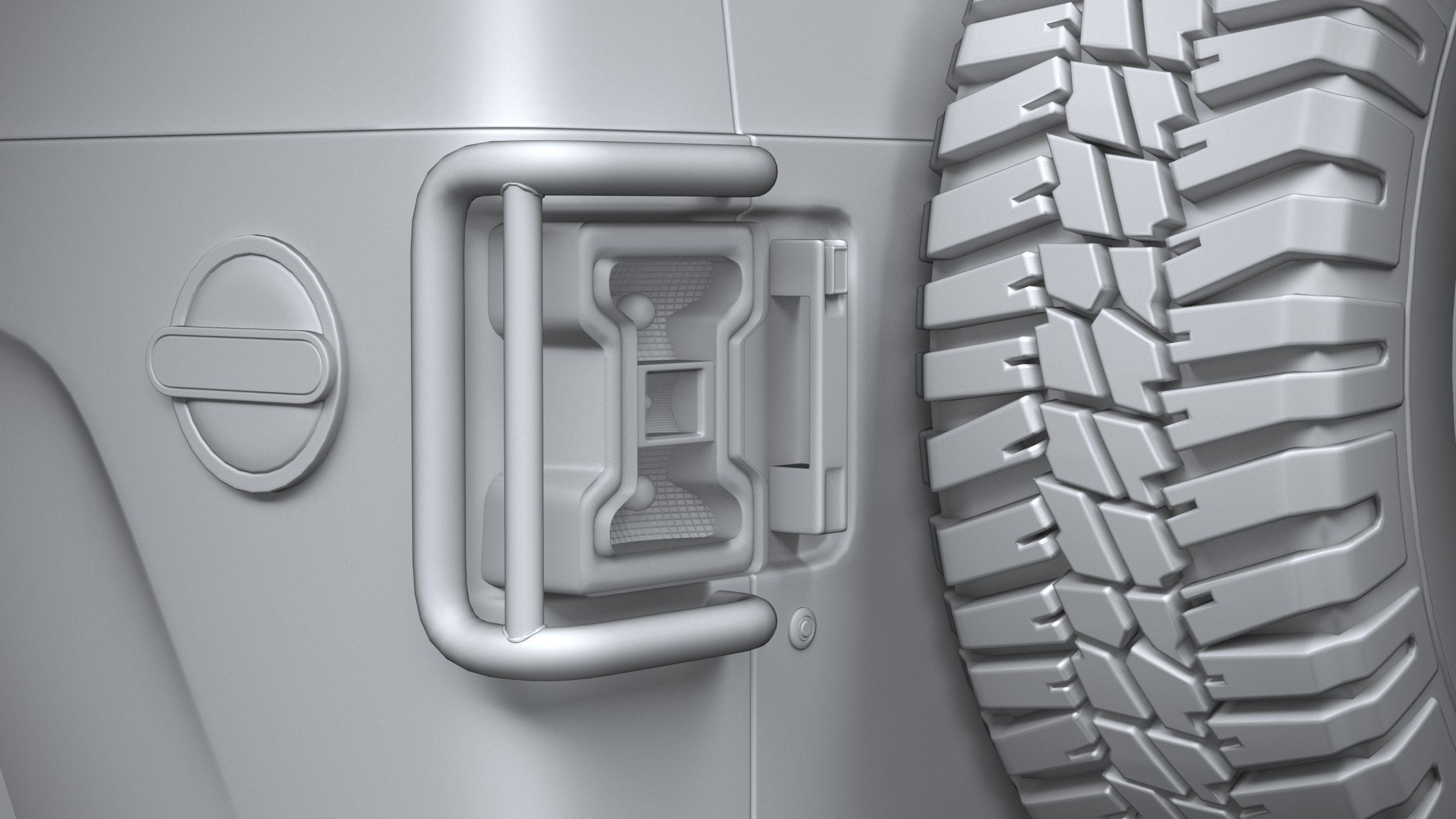 Generic Offroad Adventure Car 2022 3D model_24