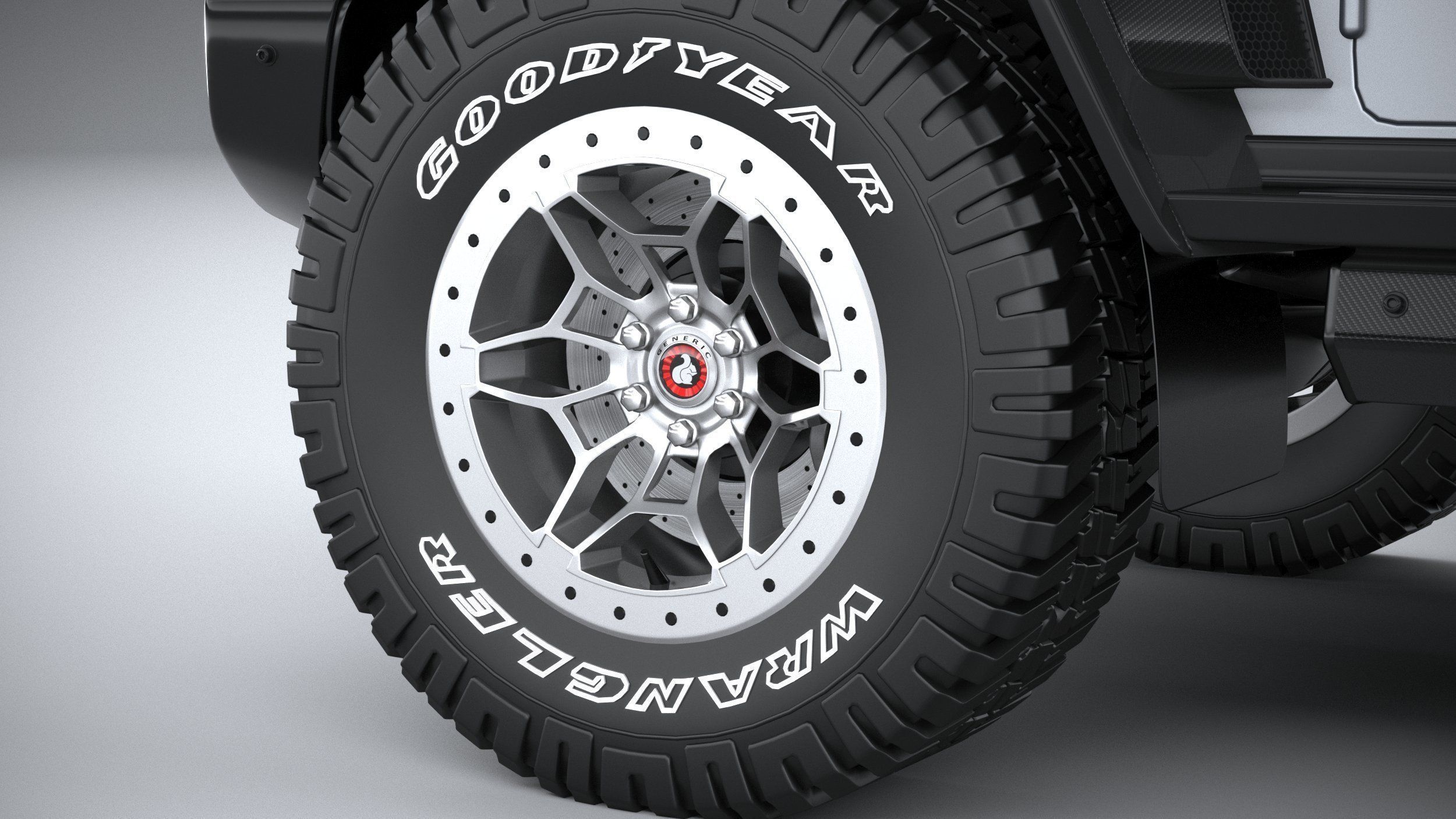 Generic Offroad Adventure Car 2022 3D model_16