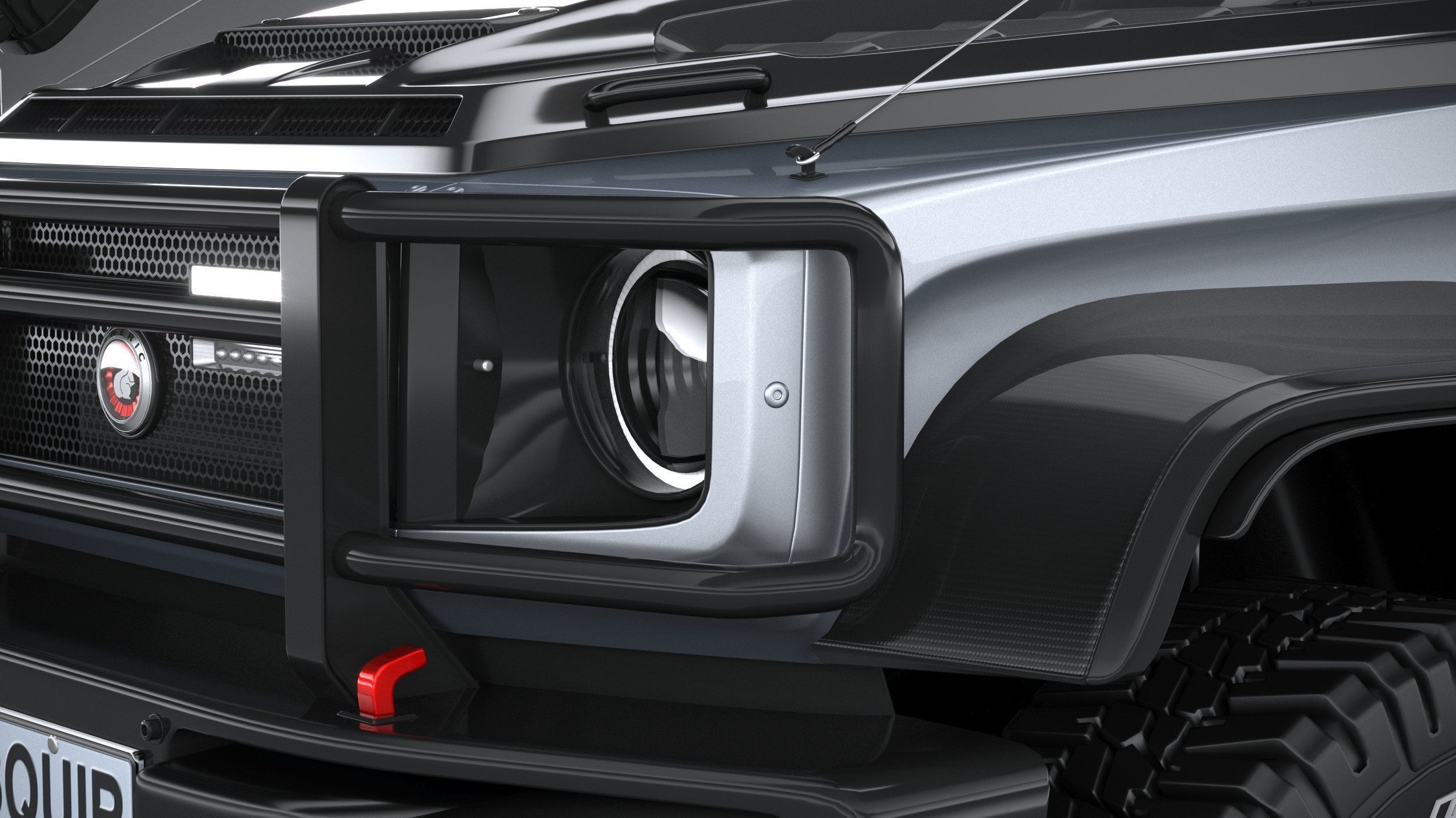 Generic Offroad Adventure Car 2022 3D model_14