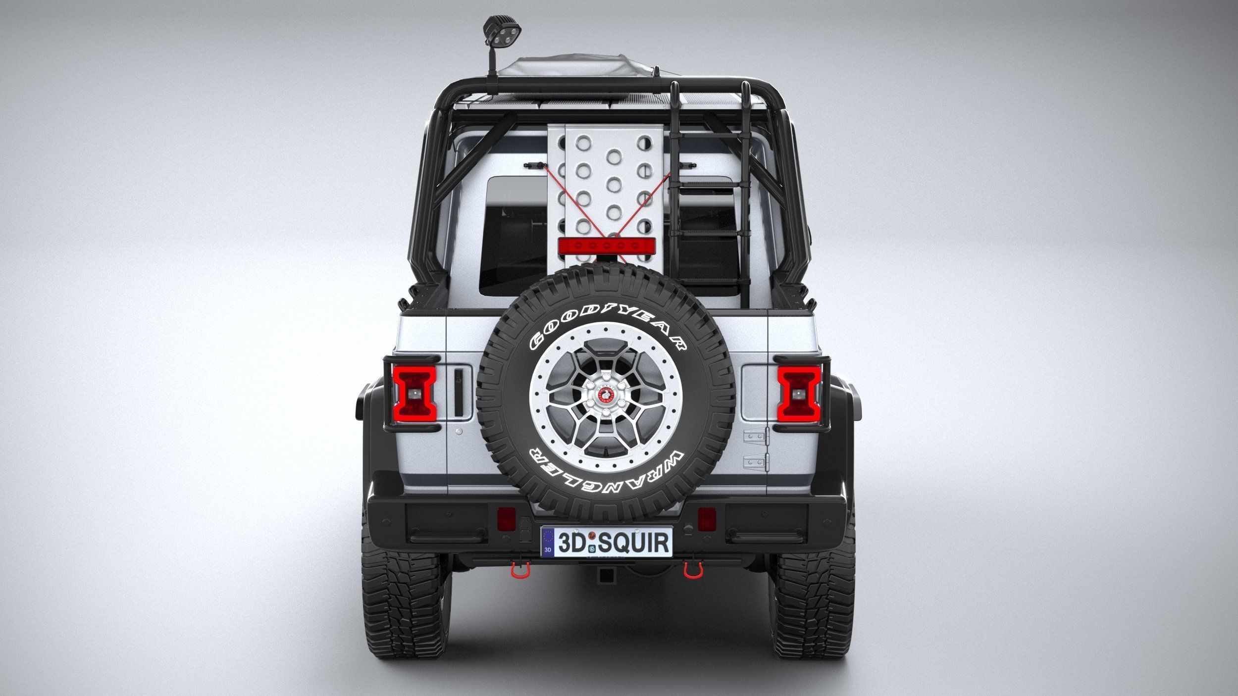 Generic Offroad Adventure Car 2022 3D model_4