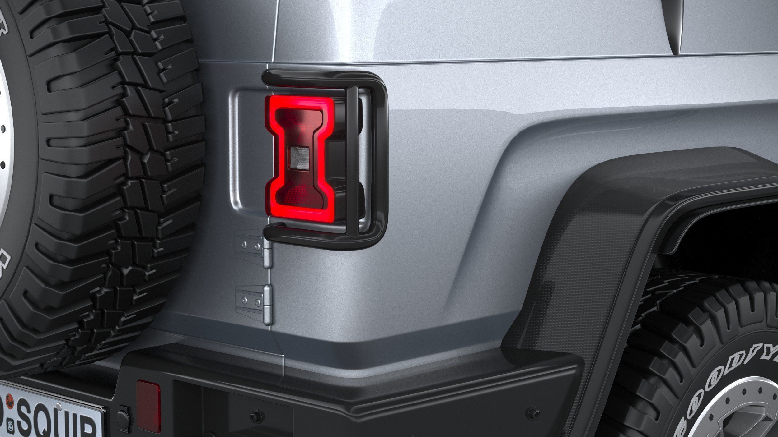 Generic Offroad Adventure Car 2022 3D model_18