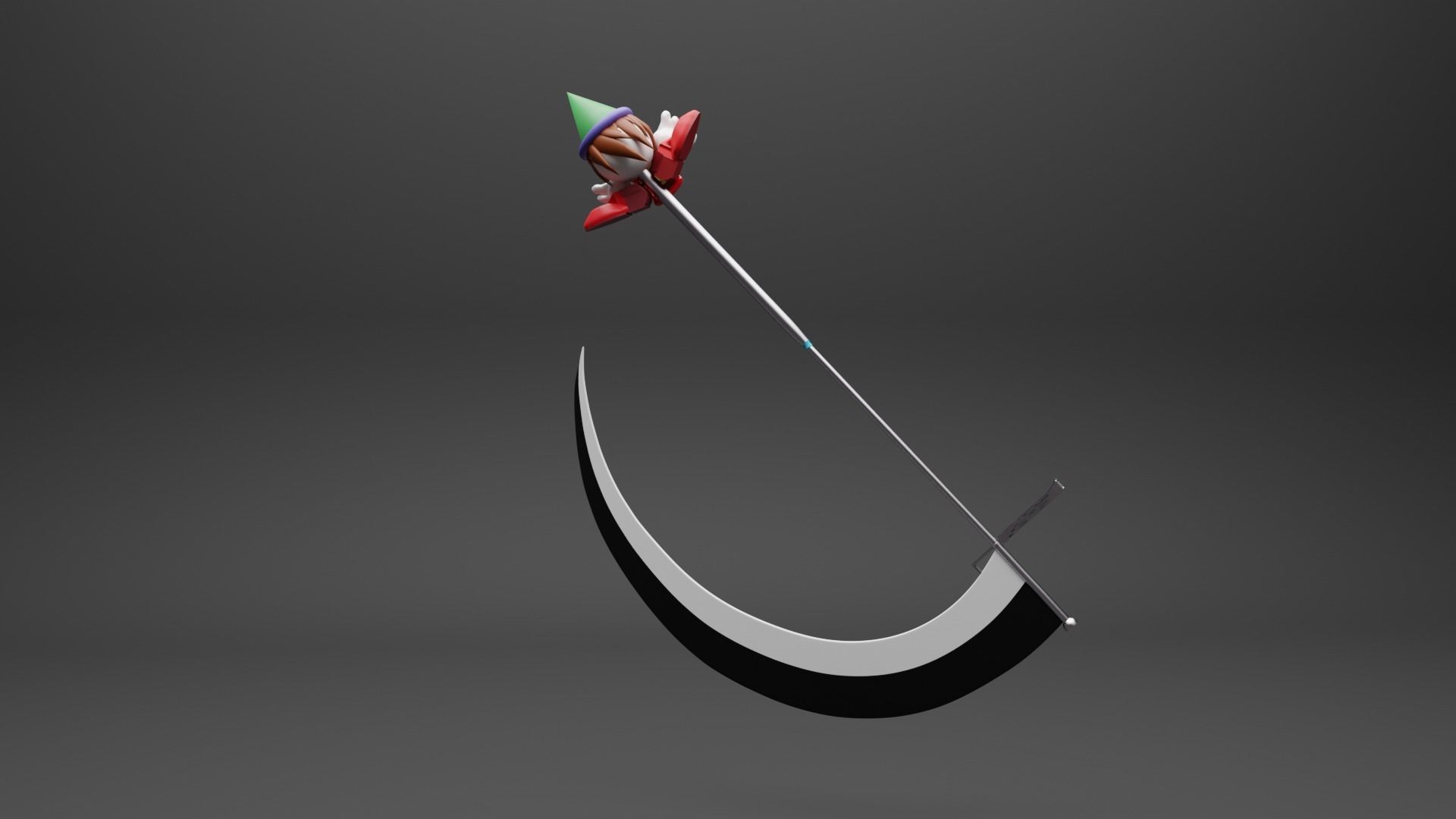 Kite sickle from Hunter X Hunter 3D model_1