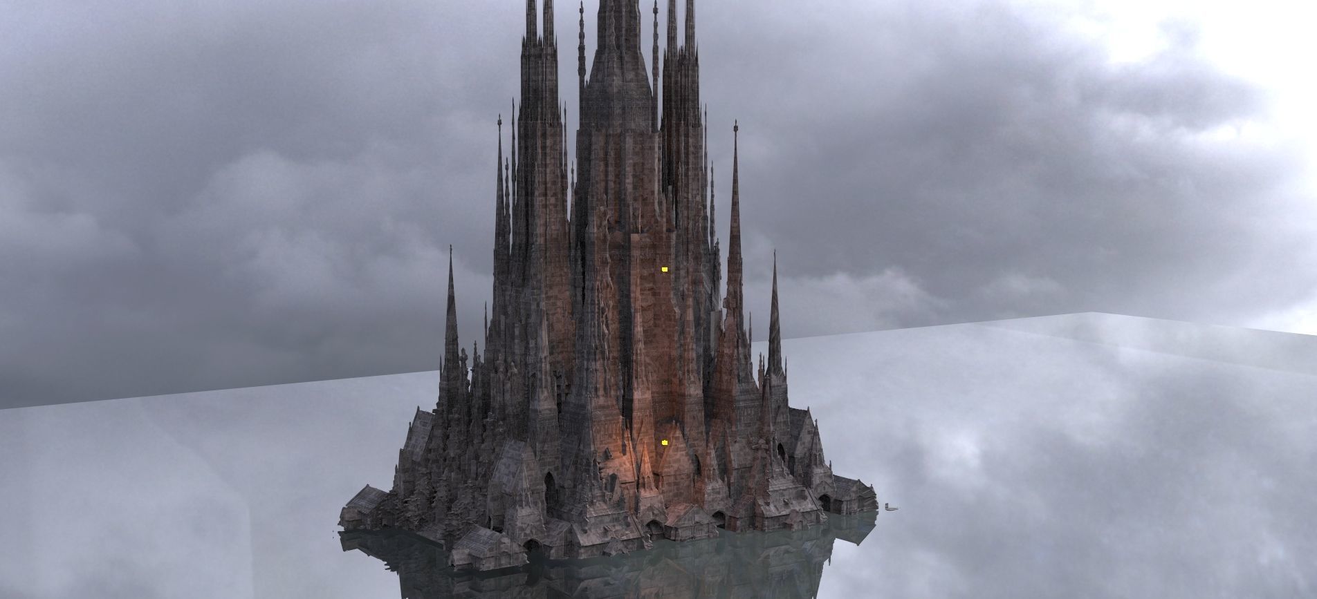 Dark Tower 3D 3D model_1