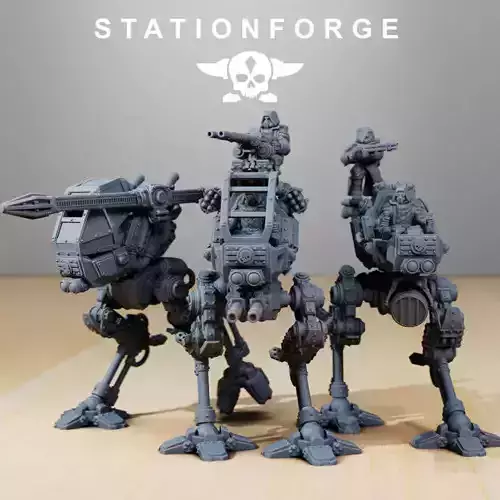 Scavenger Scout Walker 3D print model
