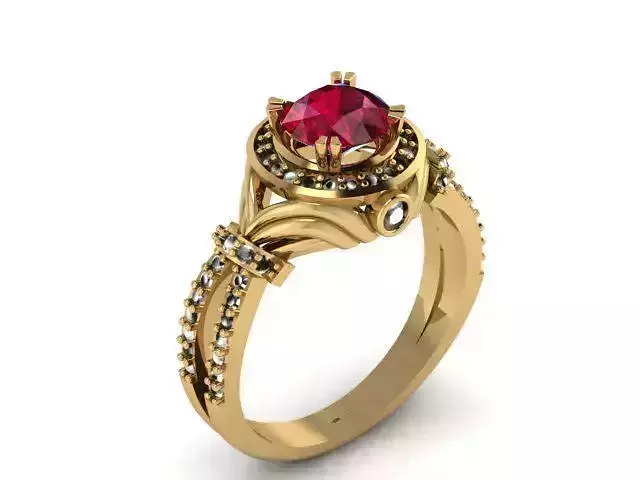 one stone ring