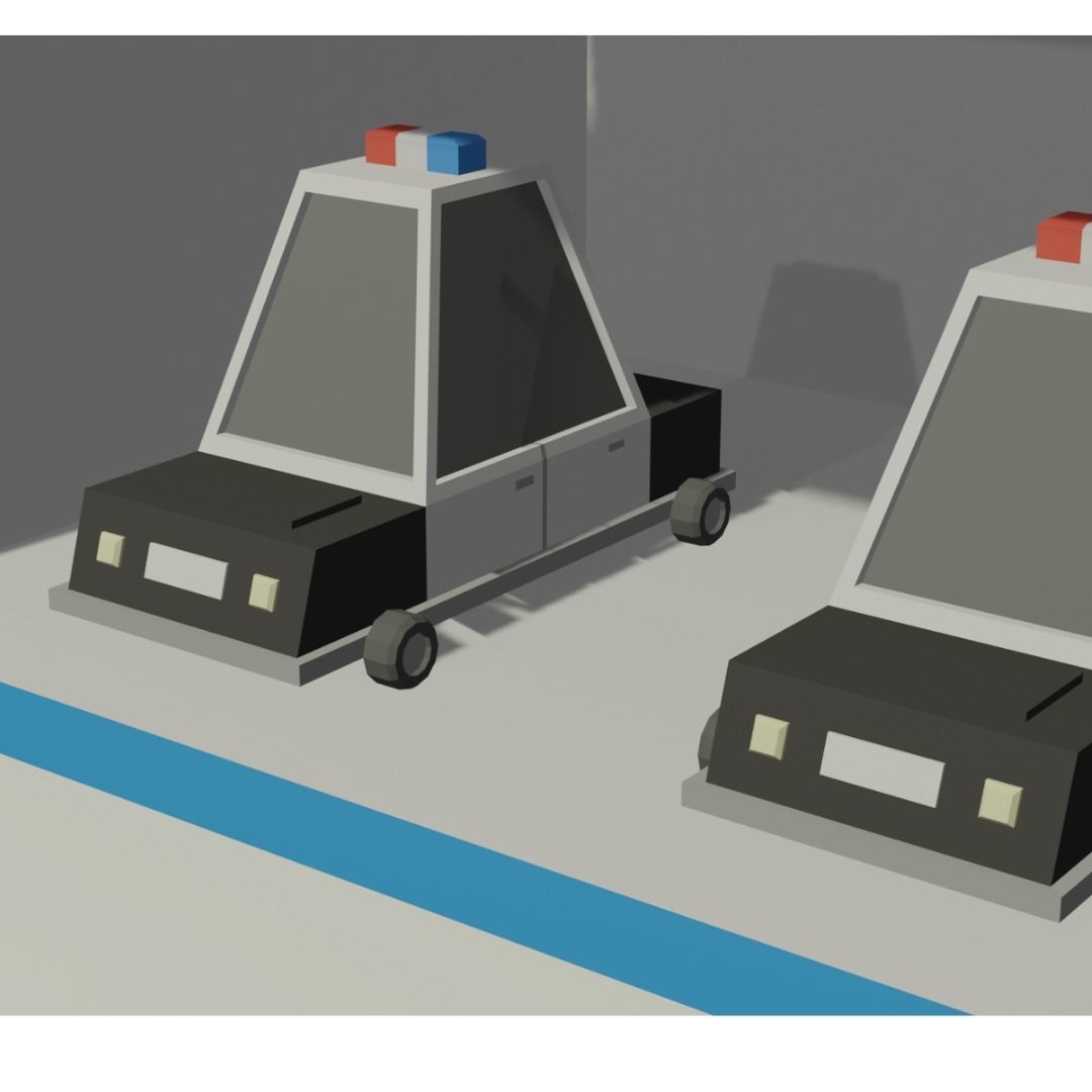 Police Station 3D model_4