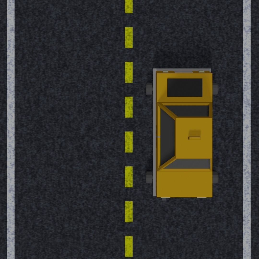 Basket and Football court 3D model_7