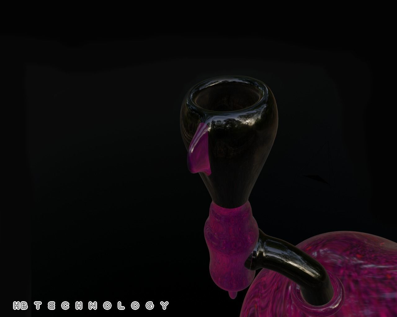 water Bong Free 3D model_1